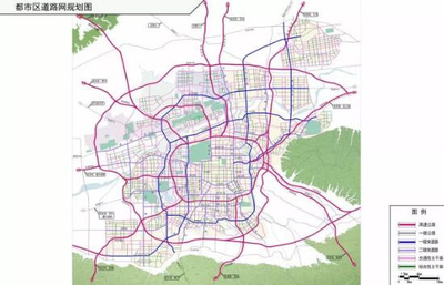 西安都市區(qū)道路最新規(guī)劃圖出爐 看看有沒(méi)有影響到你